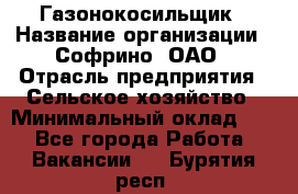 Газонокосильщик › Название организации ­ Софрино, ОАО › Отрасль предприятия ­ Сельское хозяйство › Минимальный оклад ­ 1 - Все города Работа » Вакансии   . Бурятия респ.